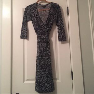 BCBG Elegant Wrap dress - EUC